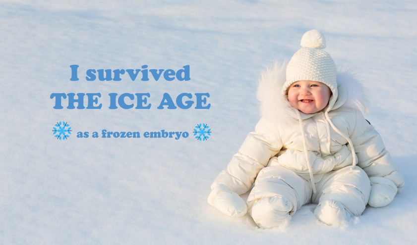 Los bebés que surgieron del hielo