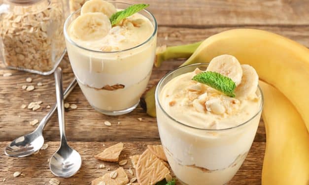 Meriendas irresistibles con plátano para niños