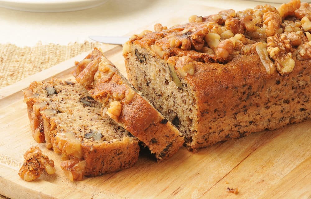 <em>Banana bread</em> o pan de plátano