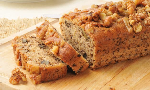 <em>Banana bread</em> o pan de plátano