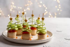 5 canapés para Navidad