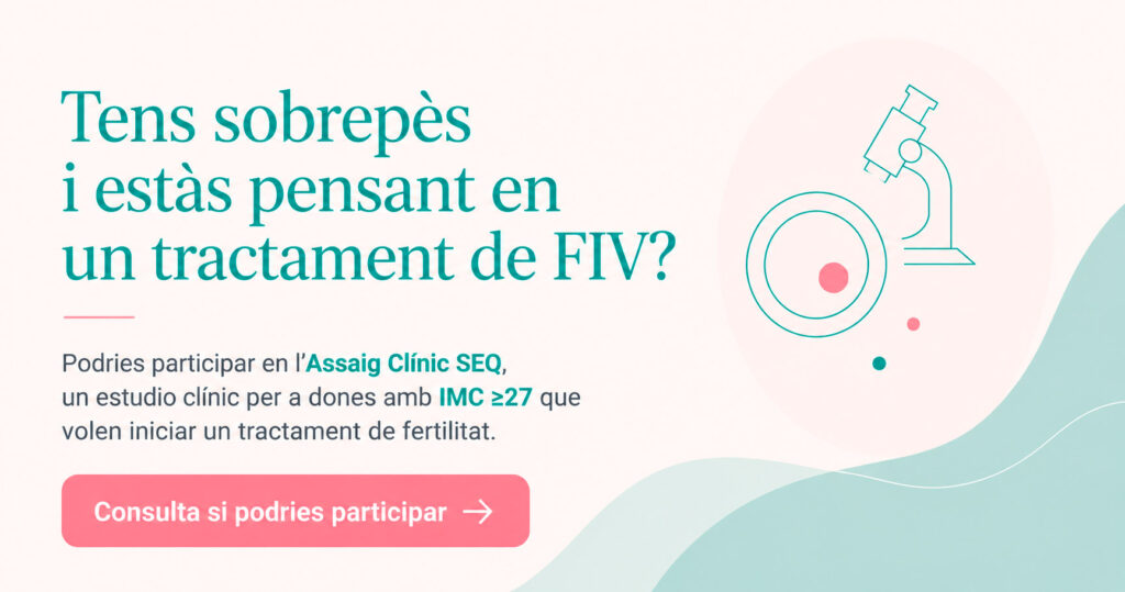 Tens sobrepès i estàs pensant en un tractament de FIV?