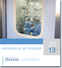 Memoria de Actividades asistenciales 2013 - Dexeus Mujer