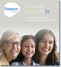 Memoria Dexeus Mujer - Resumen anual 2025